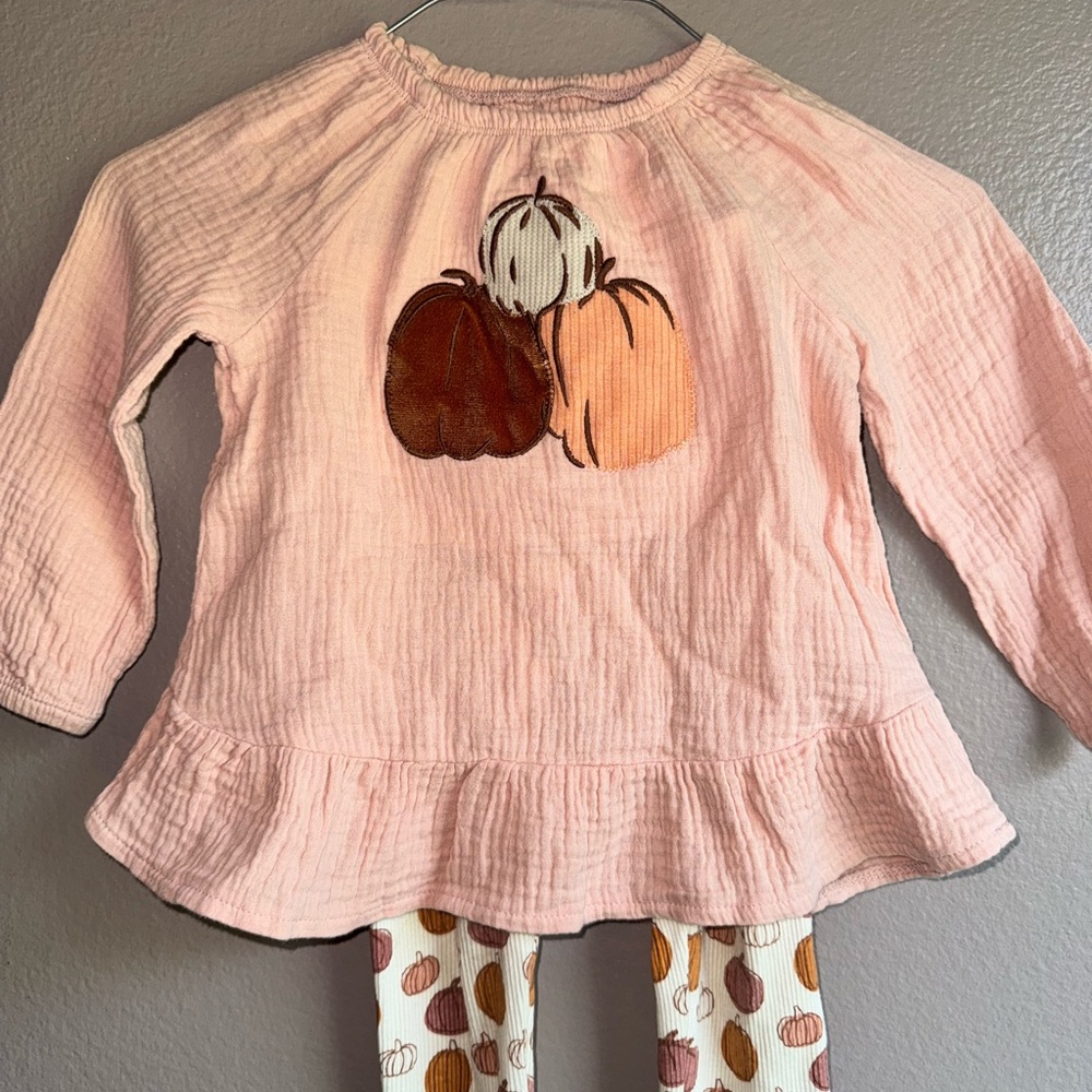 Fall toddler girl outfit